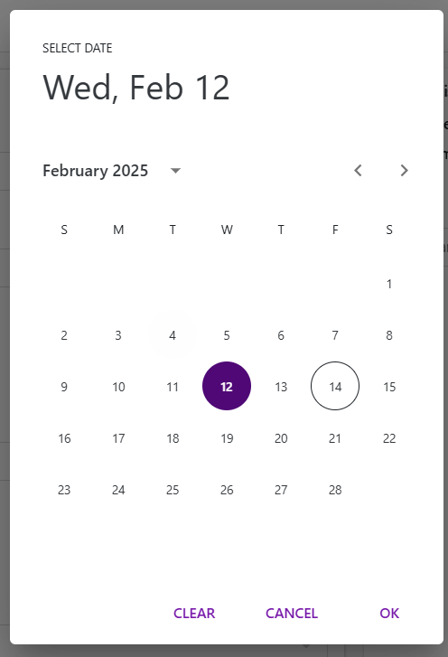 Date Attribute