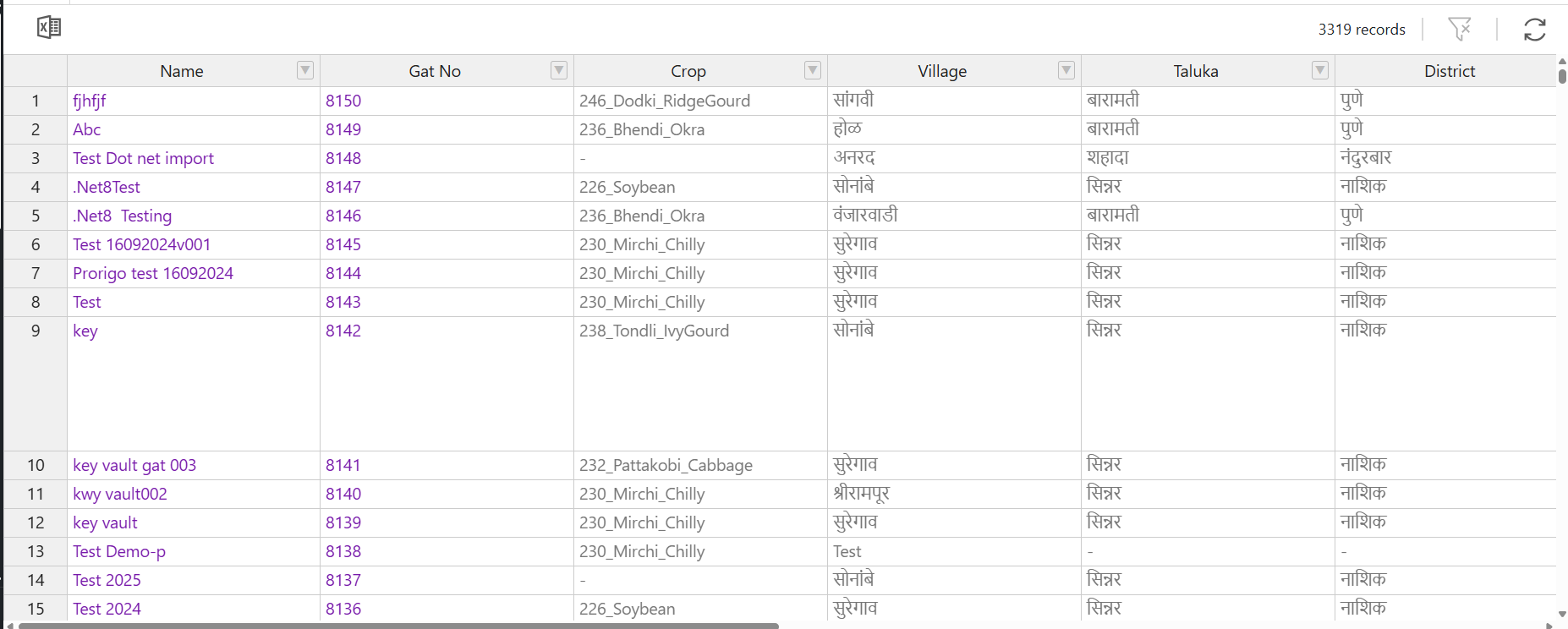 LocalDataGrid