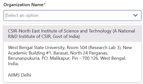 Reference paginated dropdown