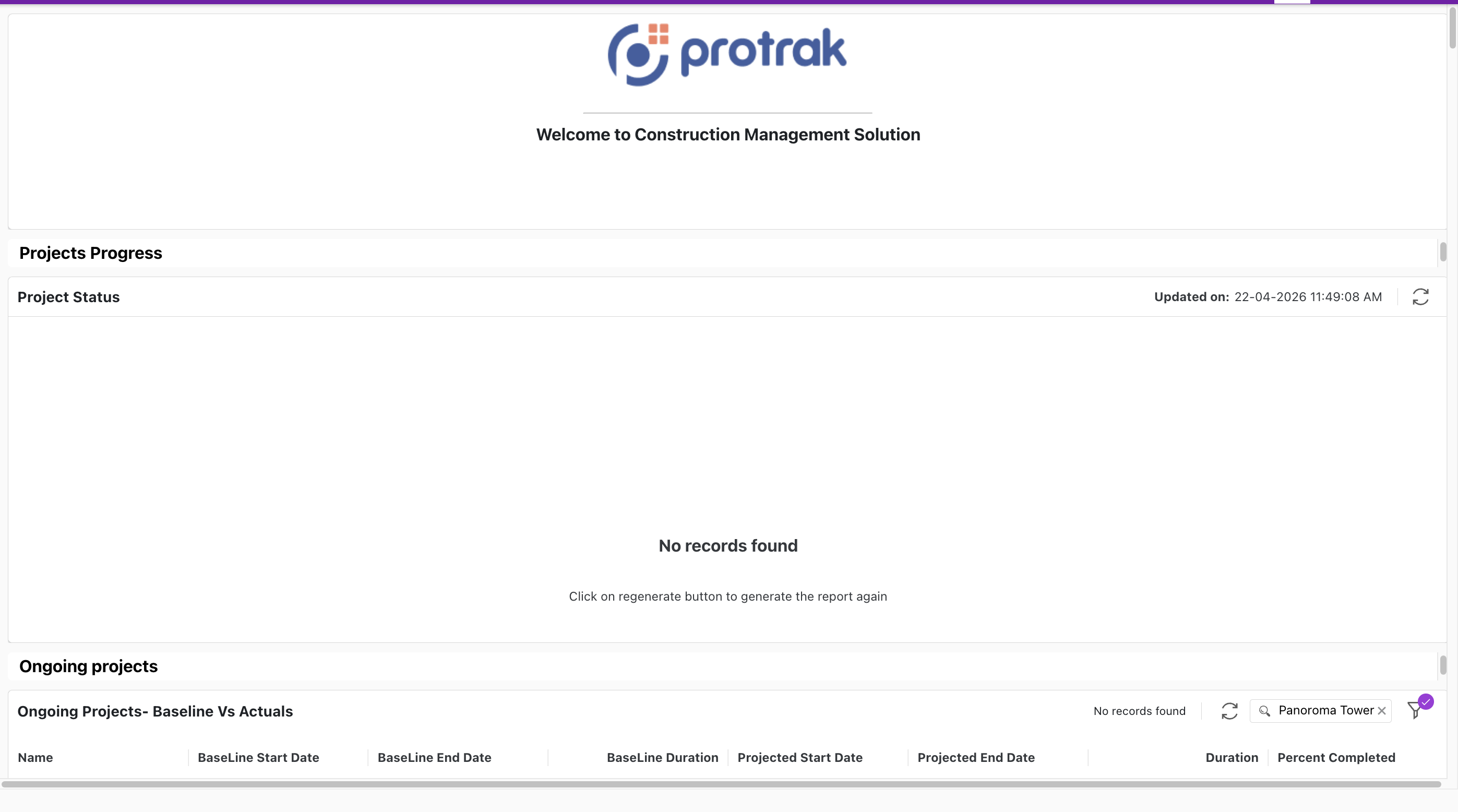 Client Home Page